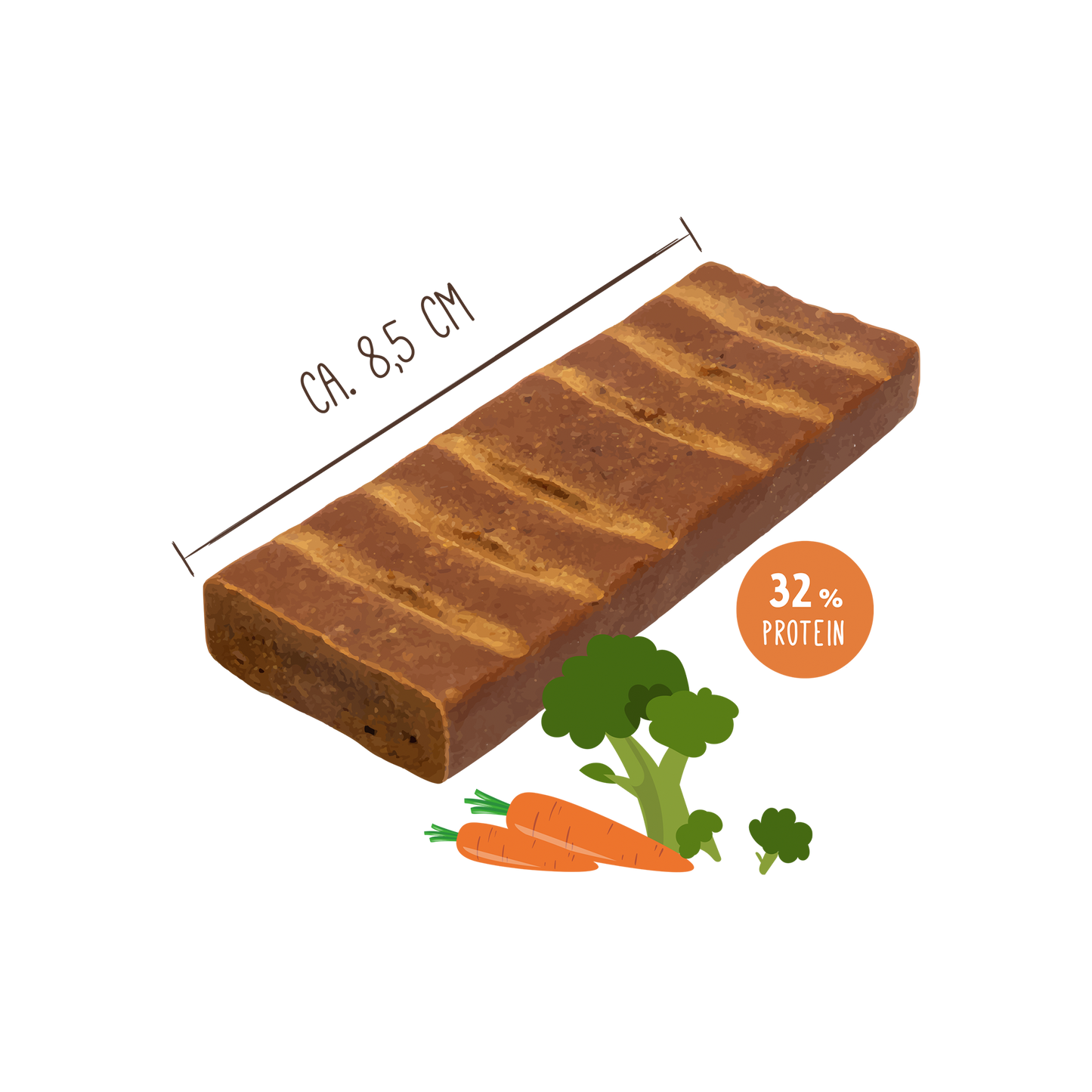 bosch Sammy’s Fitness Slice with Broccoli & Carrots