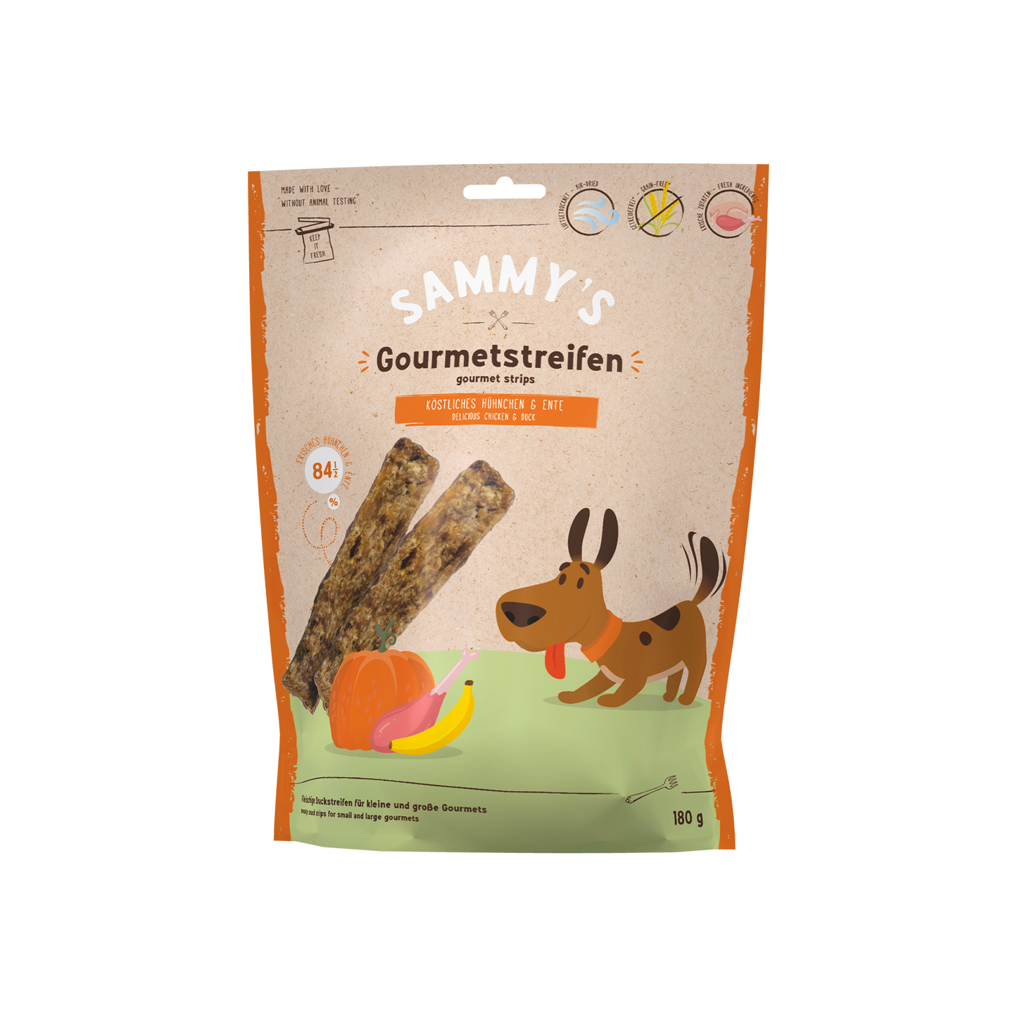 Clearance EXP 4 May 25 bosch Sammy’s Gourmet Strips with Chicken & Duck