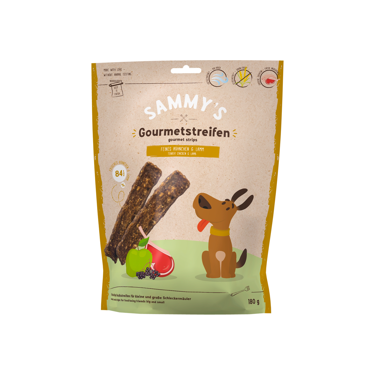 Clearance EXP 15 May 25 bosch Sammy’s Gourmet Strips with Chicken & Lamb