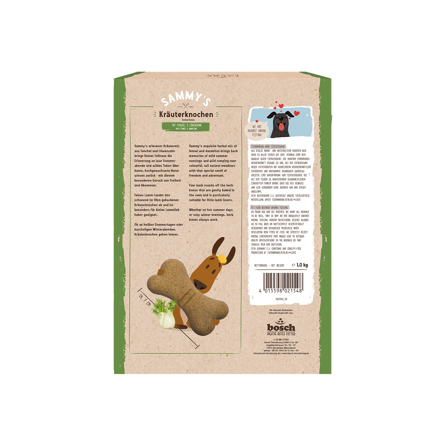 Clearance EXP 13 May 25 bosch Sammy’s Herbal Bones