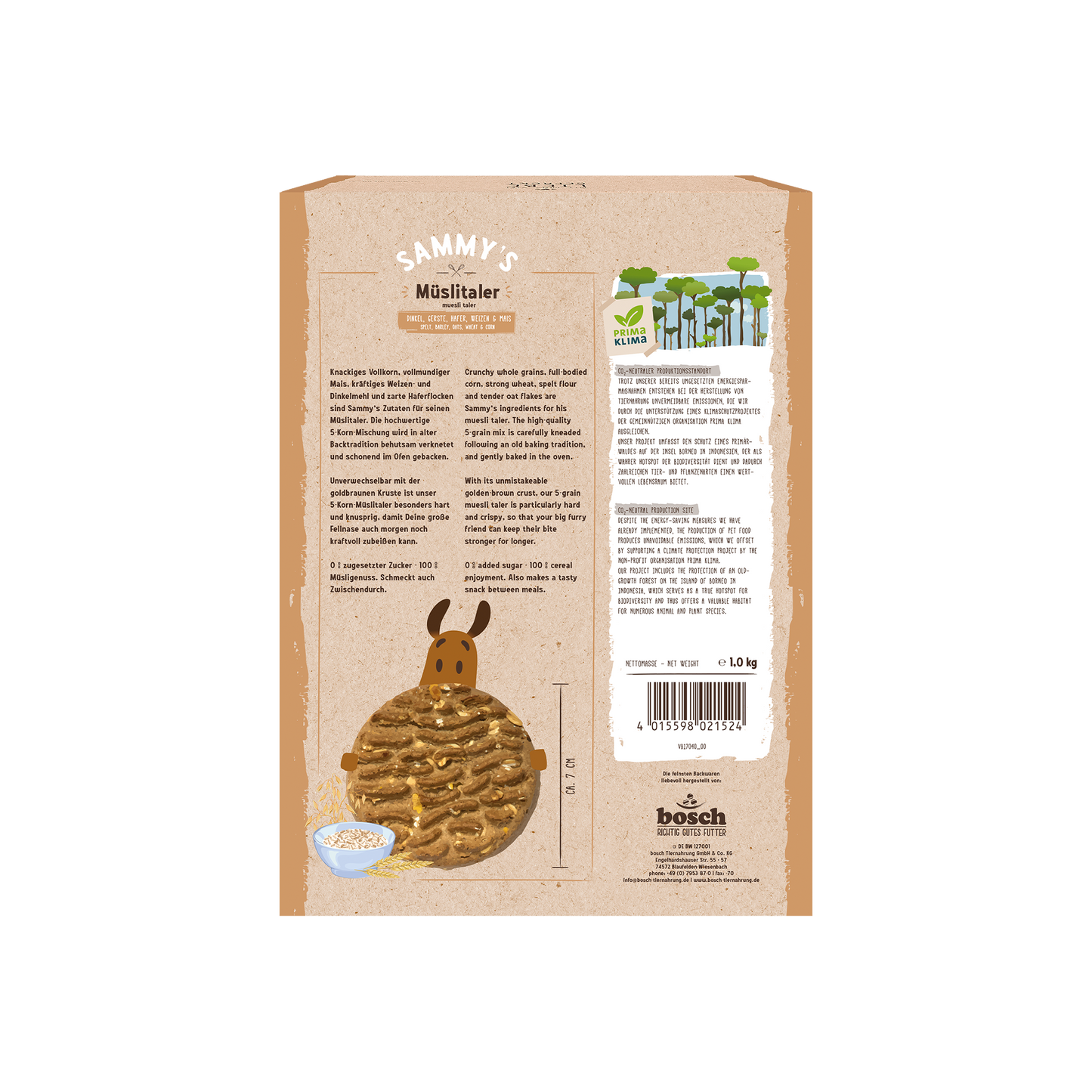 bosch Sammy’s Muesli Taler