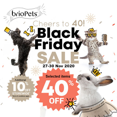 Black Friday Sales: 40% off Treats & Pet Care Products
