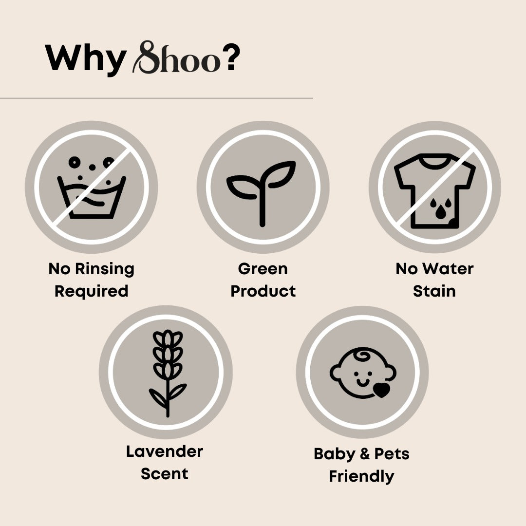 Shoo Natural Odour Remover & Disinfectant Spray