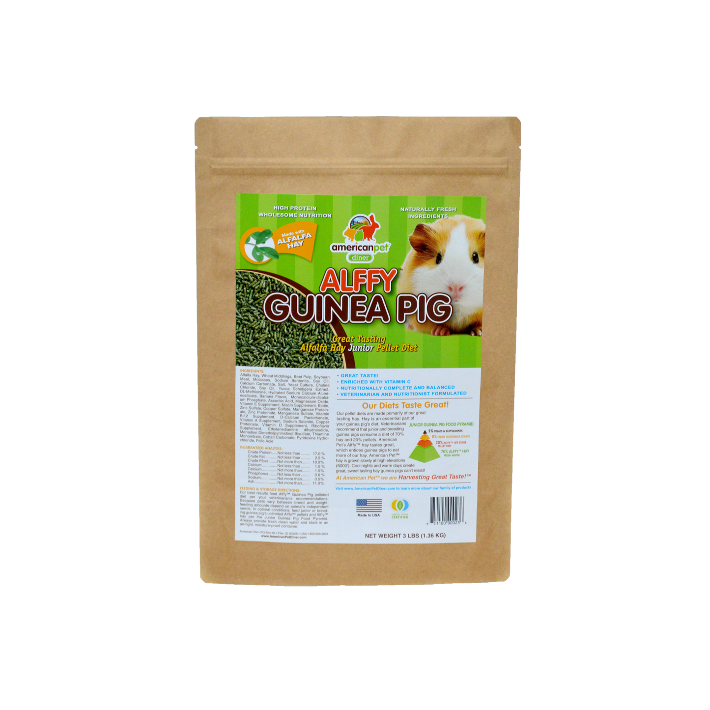 American Pet Alffy™ Guinea Pig Pellet