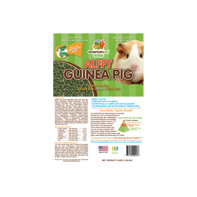 American Pet Alffy™ Guinea Pig Pellet