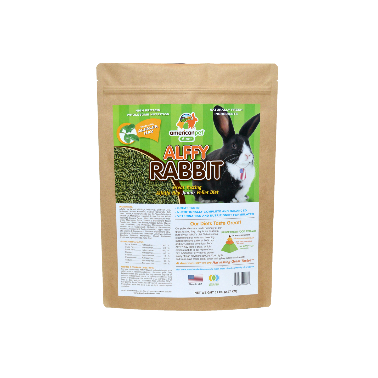 American Pet Alffy™ Rabbit Pellet