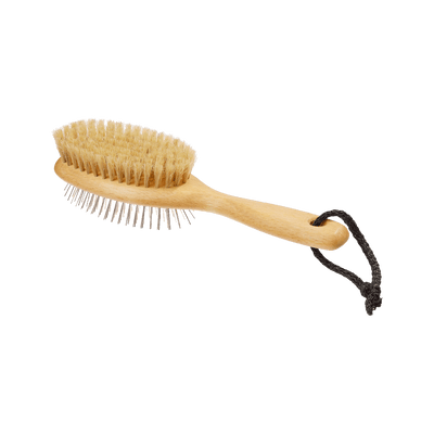 Lila Loves It Double-Sided Dog Brush